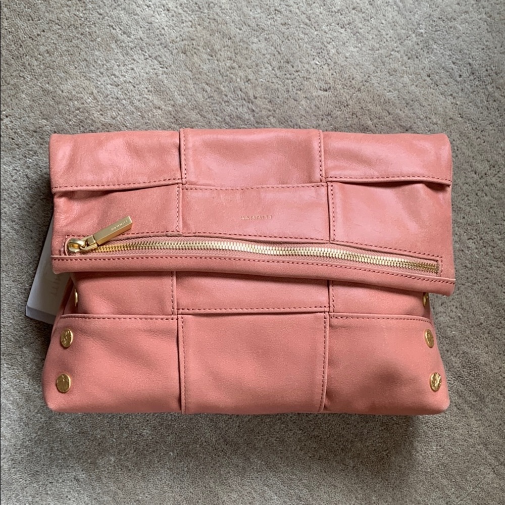 Hammitt VIP Large in Pink Sorbet with Brushed Gold Heirloom Rivets!! BRAND NEW!!